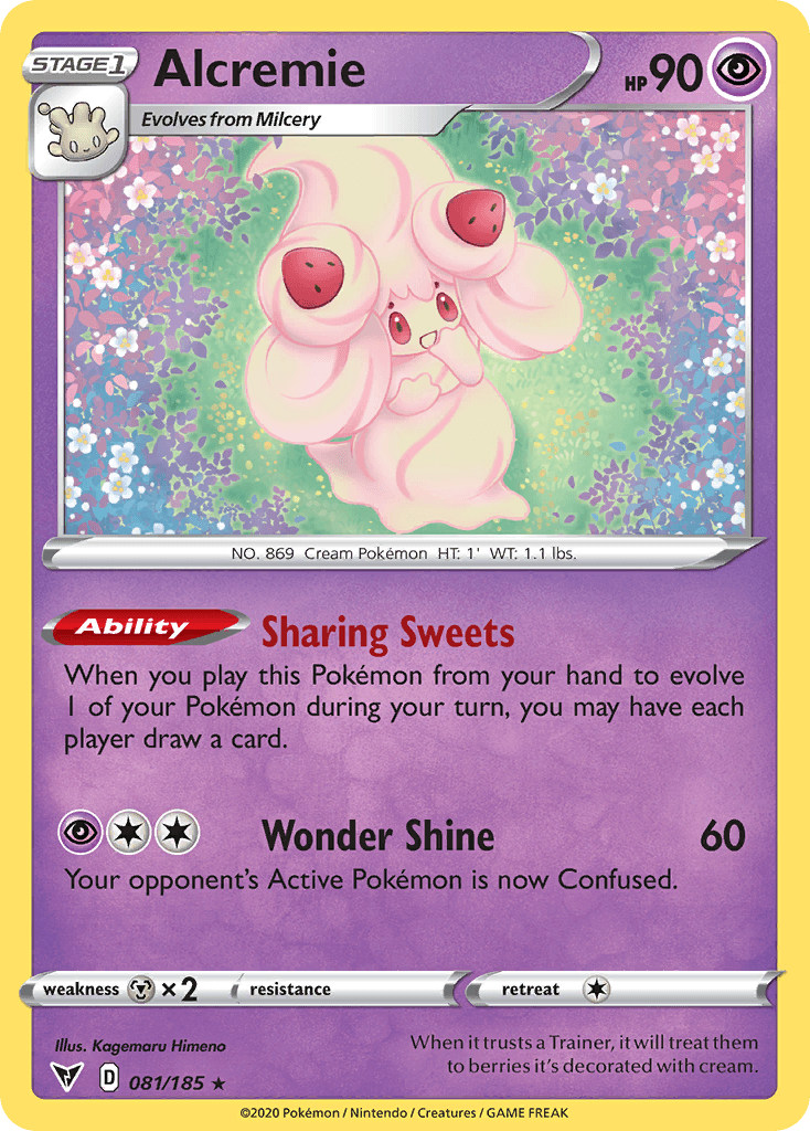 Alcremie, Vivid Voltage 81