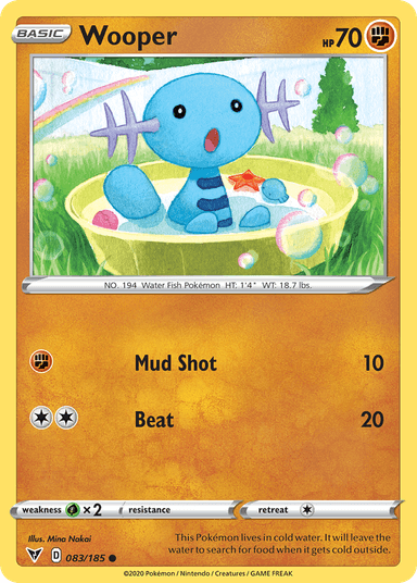 Wooper, Vivid Voltage 83