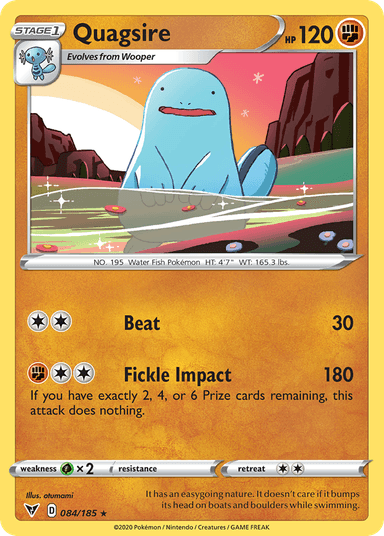 Quagsire, Vivid Voltage 84
