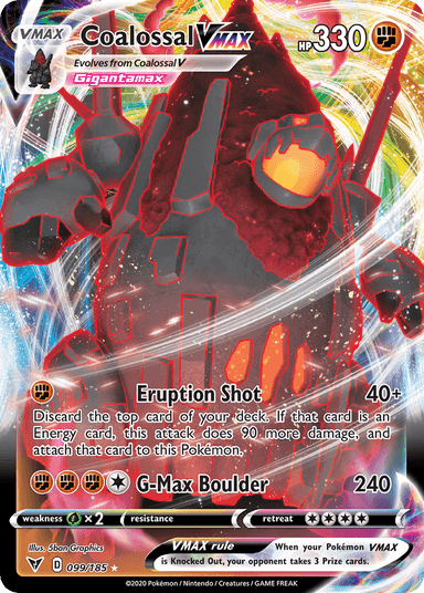 Coalossal VMAX, Vivid Voltage 99
