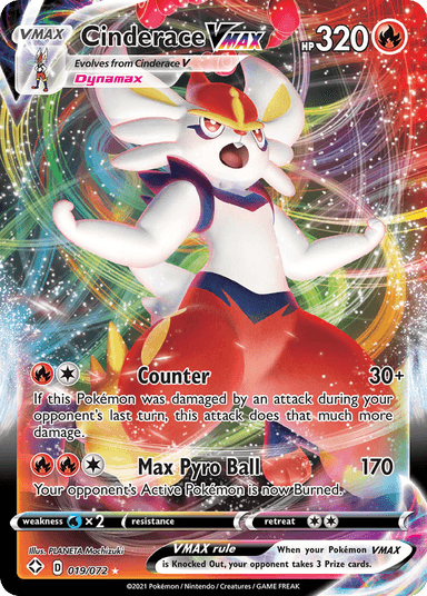 Cinderace VMAX, Shining Fates 19