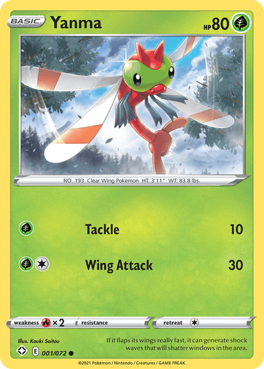 Yanma, Shining Fates 1