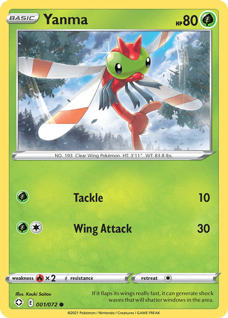 Yanma, Shining Fates 1