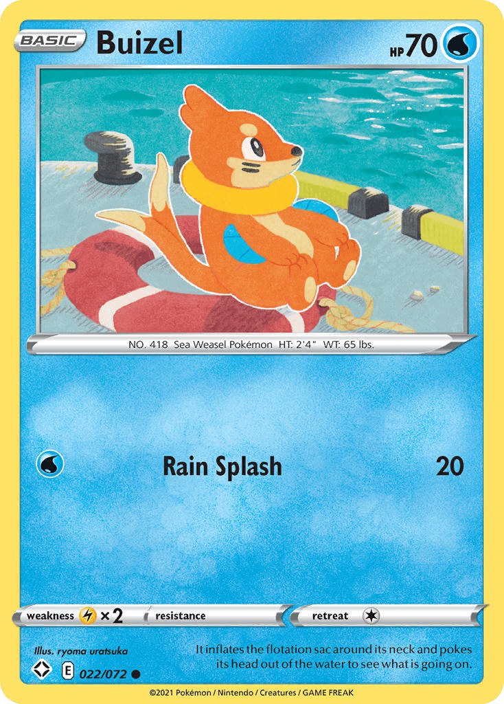 Buizel, Shining Fates 22