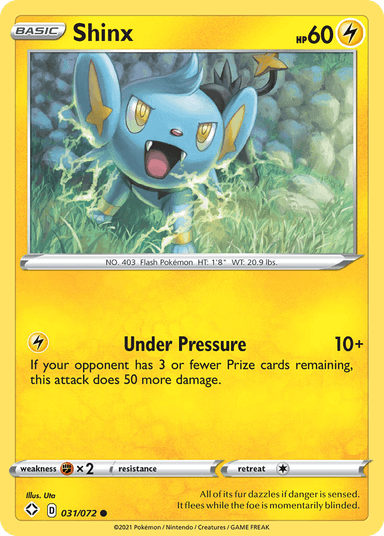 Shinx, Shining Fates 31