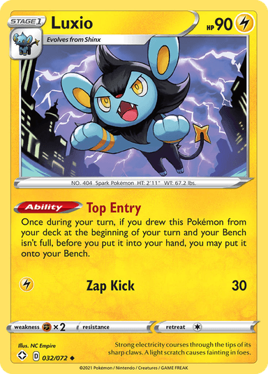 Luxio, Shining Fates 32
