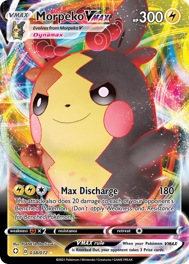 Morpeko VMAX, Shining Fates 38