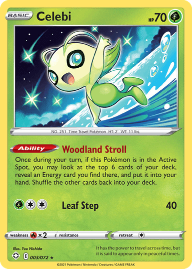 Celebi, Shining Fates 3