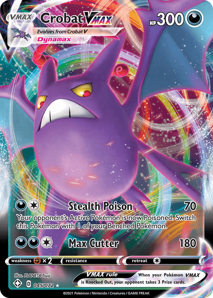 Crobat VMAX, Shining Fates 45