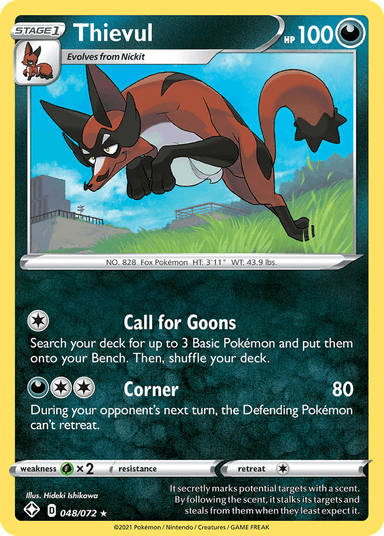Thievul, Shining Fates 48