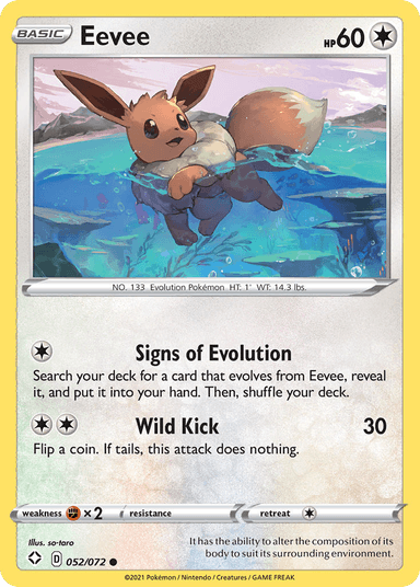 Eevee, Shining Fates 52