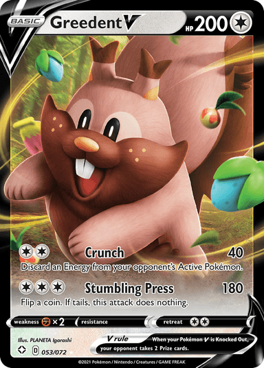 Greedent V, Shining Fates 53