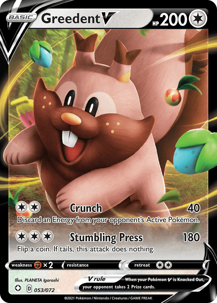 Greedent V, Shining Fates 53