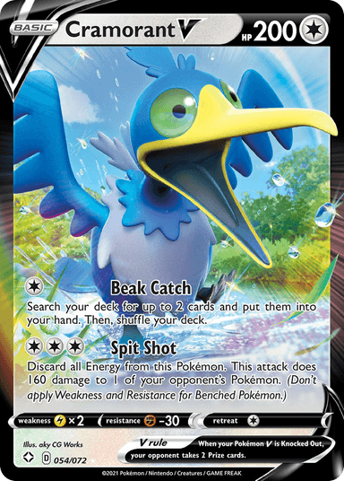 Cramorant V, Shining Fates 54