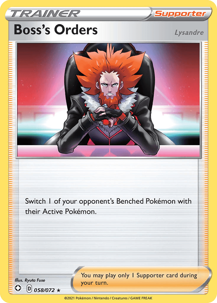 Boss's Orders, Shining Fates 58