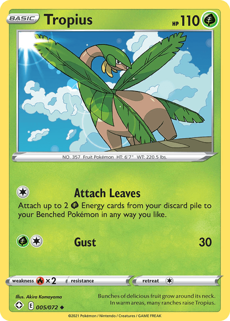 Tropius, Shining Fates 5