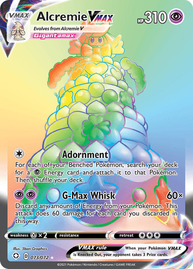 Alcremie VMAX, Shining Fates 73