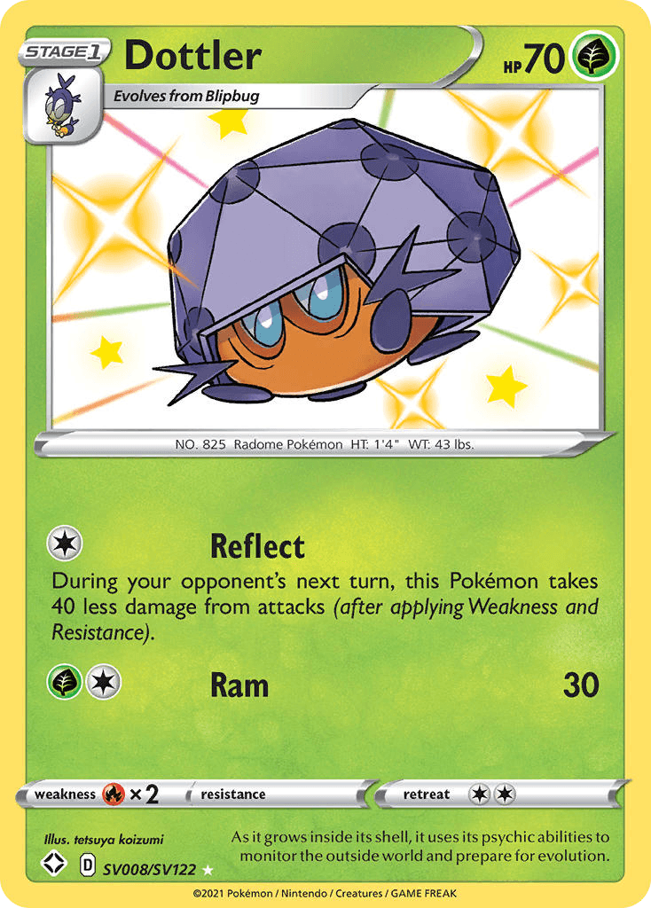 Dottler, Shining Fates Shiny Vault SV008