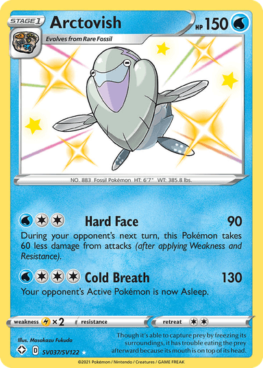 Arctovish, Shining Fates Shiny Vault SV037