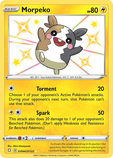 Morpeko, Shining Fates Shiny Vault SV044