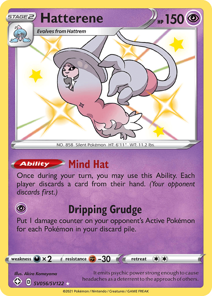 Hatterene, Shining Fates Shiny Vault SV056