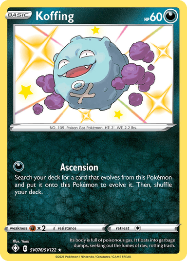 Koffing, Shining Fates Shiny Vault SV076