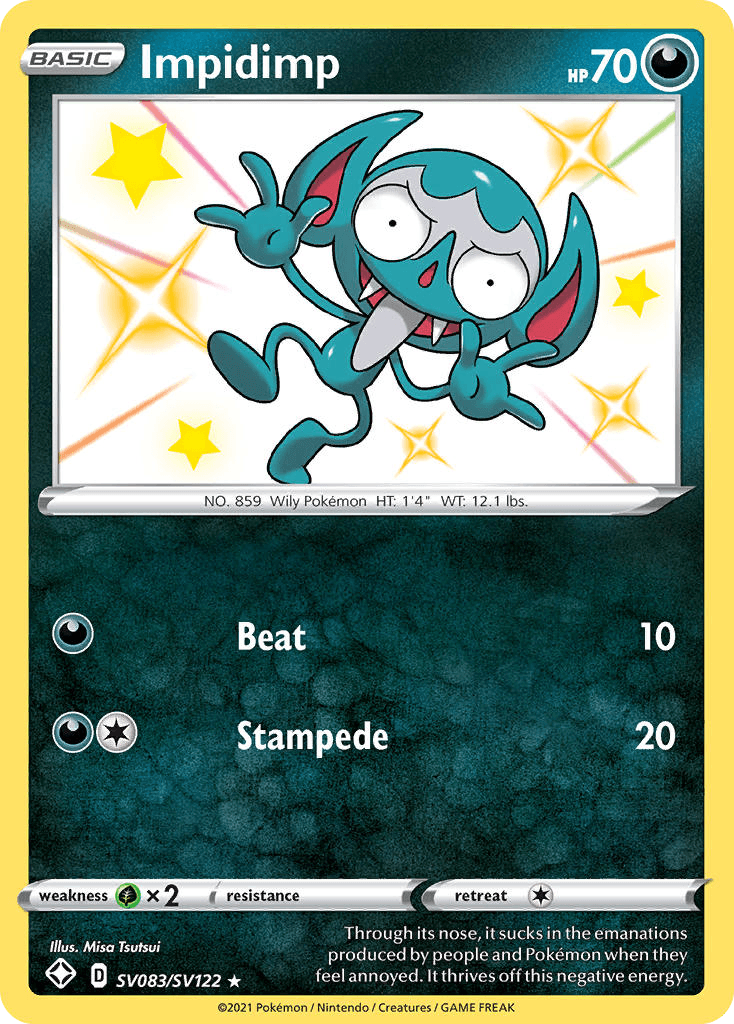 Impidimp, Shining Fates Shiny Vault SV083