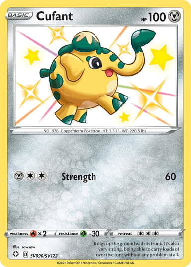 Cufant, Shining Fates Shiny Vault SV090