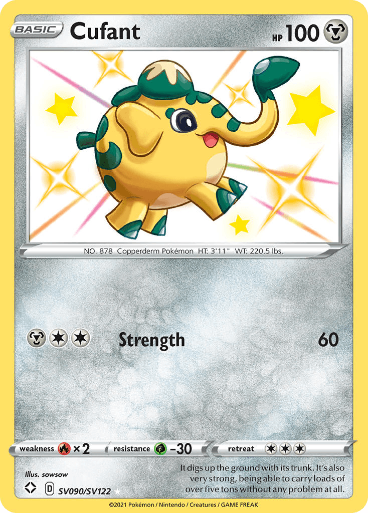 Cufant, Shining Fates Shiny Vault SV090