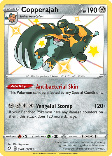 Copperajah, Shining Fates Shiny Vault SV091