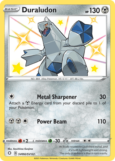 Duraludon, Shining Fates Shiny Vault SV092