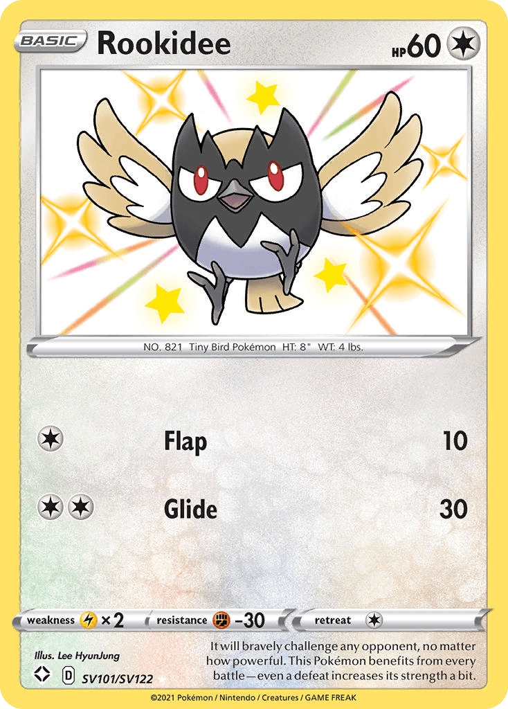 Rookidee, Shining Fates Shiny Vault SV101