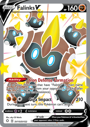 Falinks V, Shining Fates Shiny Vault SV115