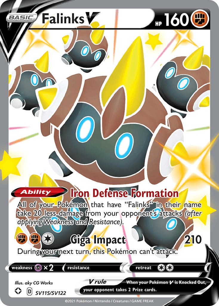 Falinks V, Shining Fates Shiny Vault SV115