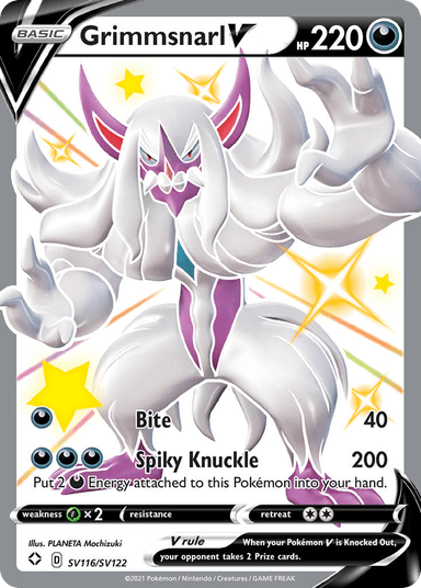 Grimmsnarl V, Shining Fates Shiny Vault SV116
