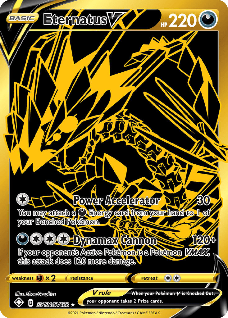 Eternatus V, Shining Fates Shiny Vault SV121