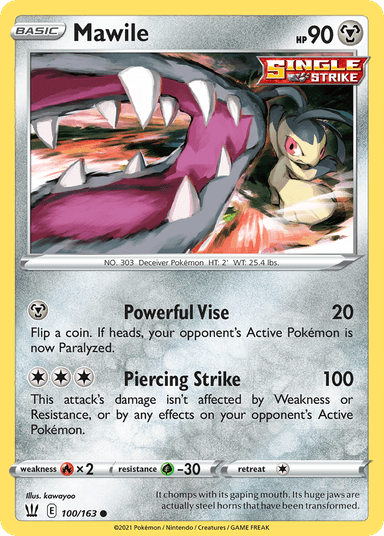 Mawile, Battle Styles 100