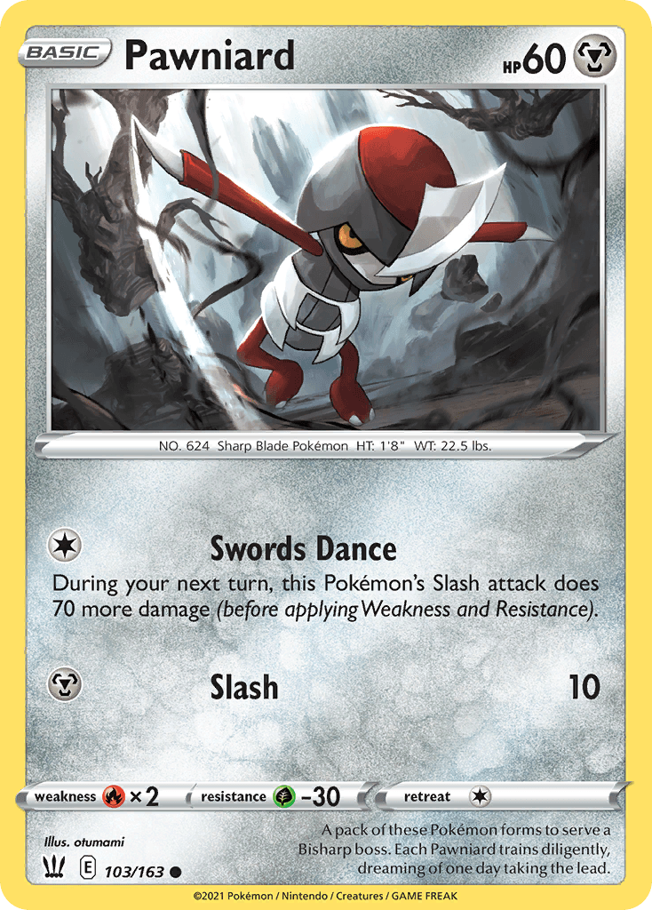 Pawniard, Battle Styles 103