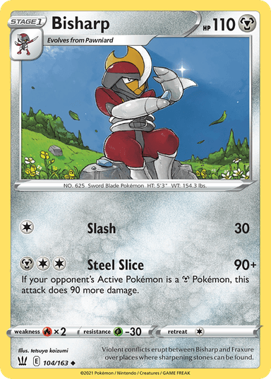 Bisharp, Battle Styles 104