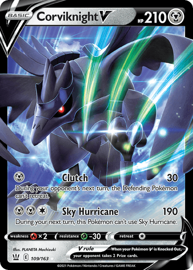 Corviknight V, Battle Styles 109