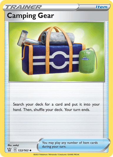 Camping Gear, Battle Styles 122