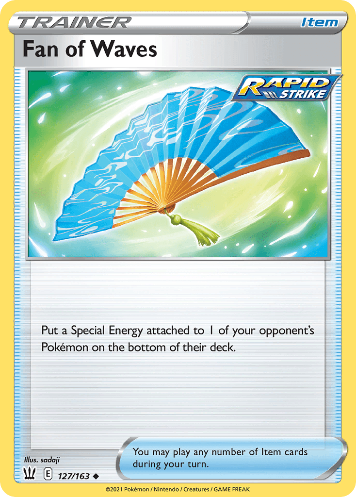 Fan of Waves, Battle Styles 127