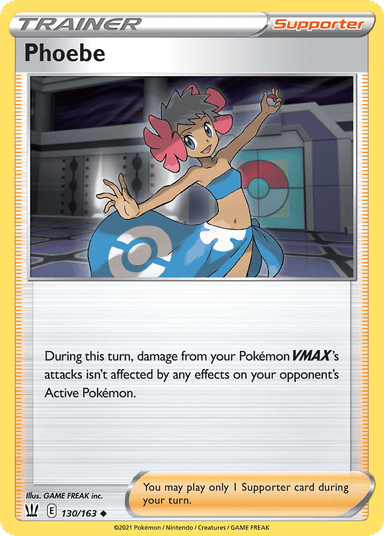 Phoebe, Battle Styles 130