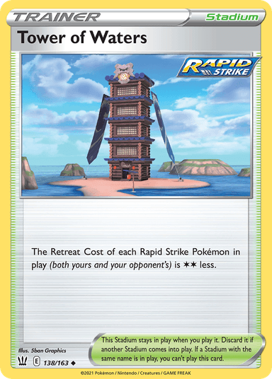 Tower of Waters, Battle Styles 138