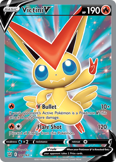 Victini V, Battle Styles 144