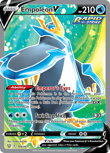 Empoleon V, Battle Styles 145