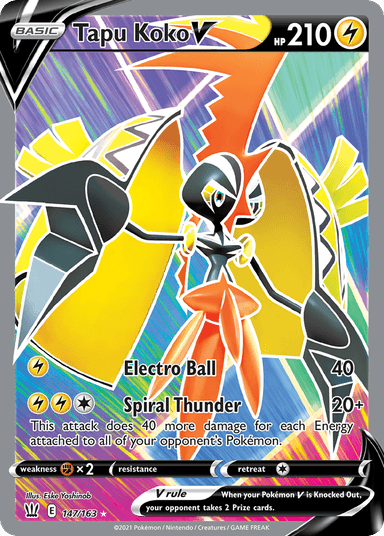 Tapu Koko V, Battle Styles 147