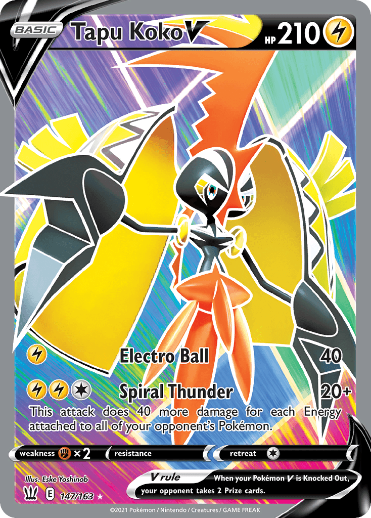 Tapu Koko V, Battle Styles 147