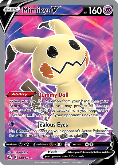 Mimikyu V, Battle Styles 148