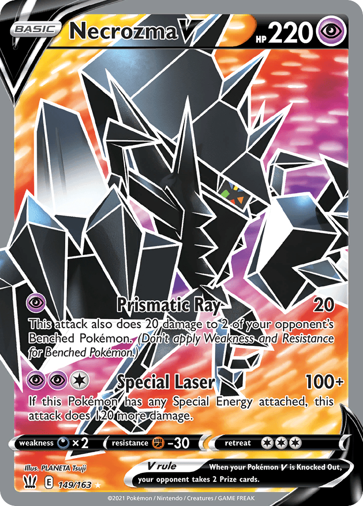 Necrozma V, Battle Styles 149